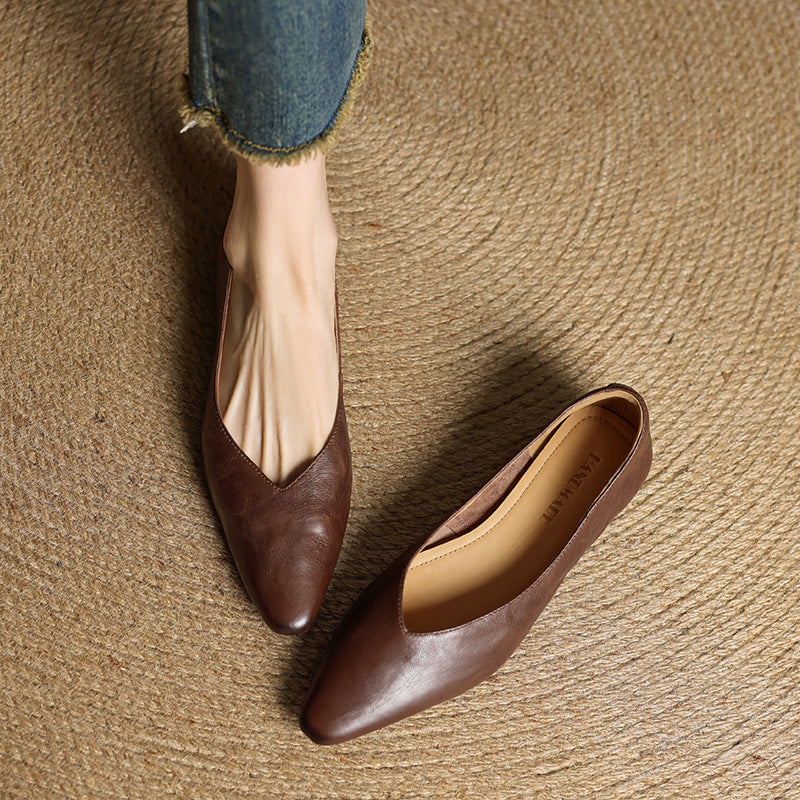 CÉLESTE | Leather Flat