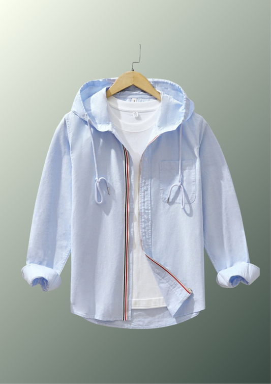 CASA LINEN HOODIE