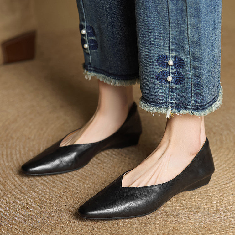 CÉLESTE | Leather Flat