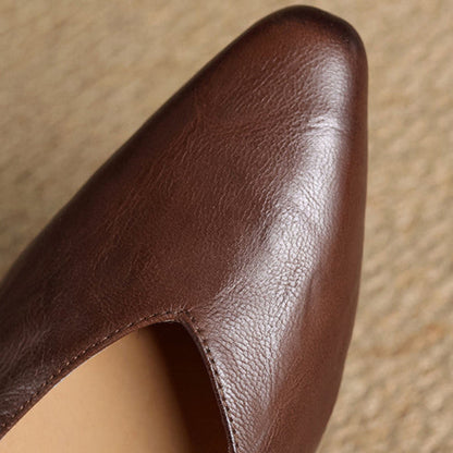 CÉLESTE | Leather Flat