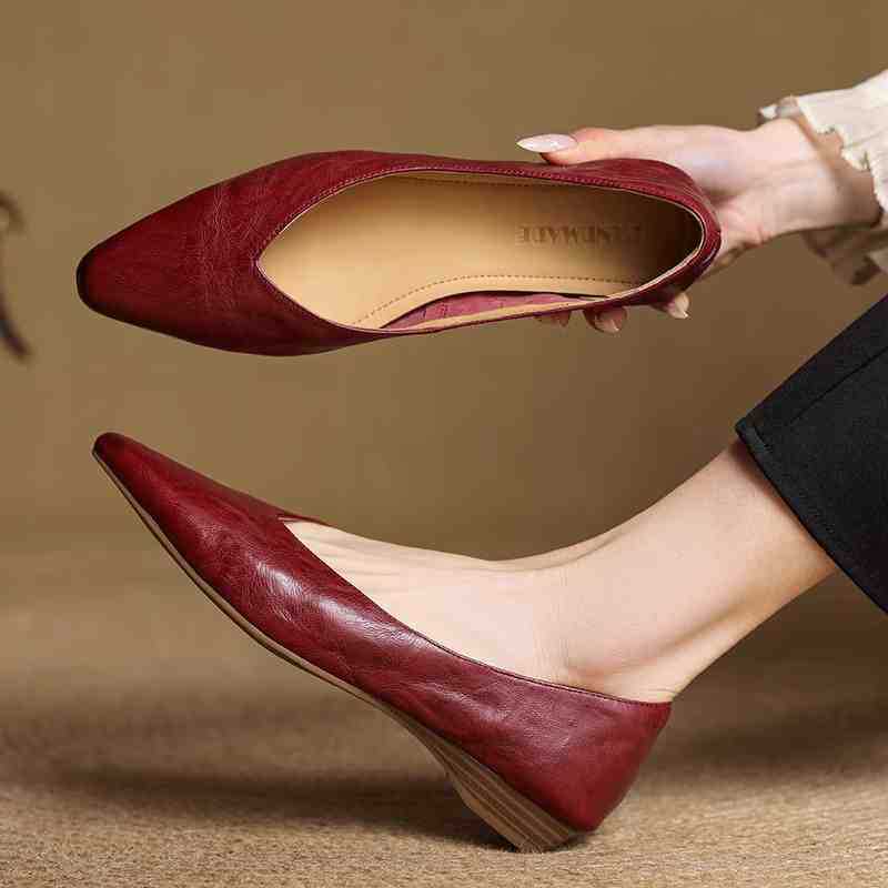 CÉLESTE | Leather Flat