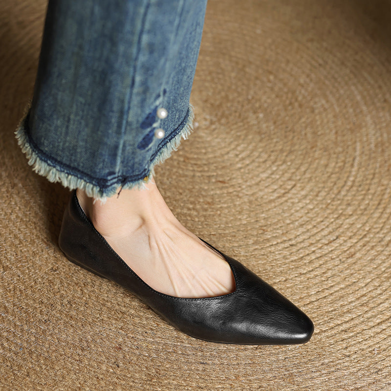CÉLESTE | Leather Flat