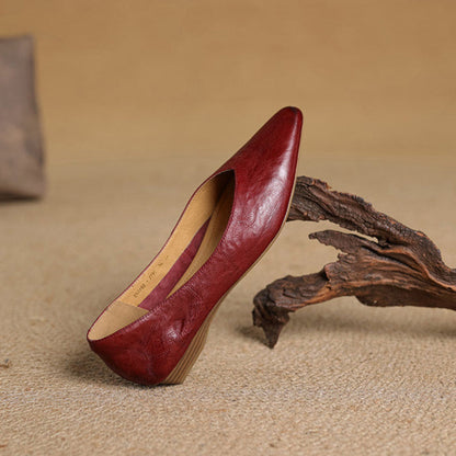 CÉLESTE | Leather Flat