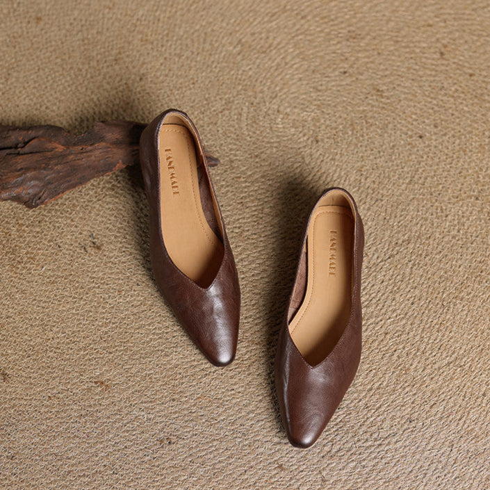 CÉLESTE | Leather Flat