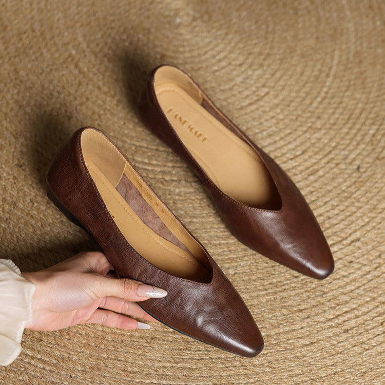 CÉLESTE | Leather Flat