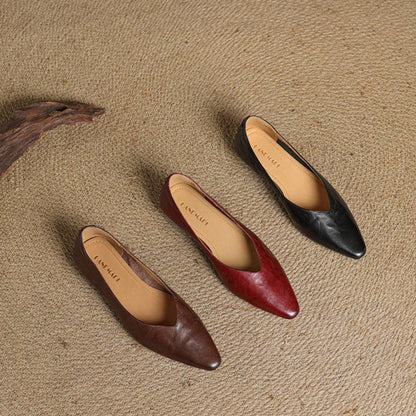 CÉLESTE | Leather Flat