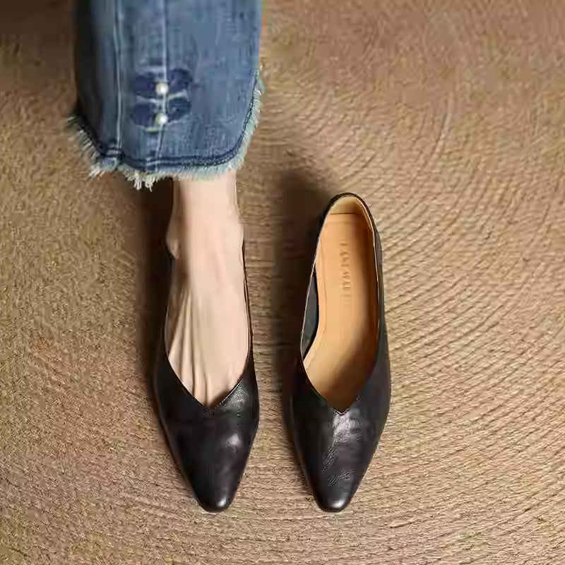 CÉLESTE | Leather Flat