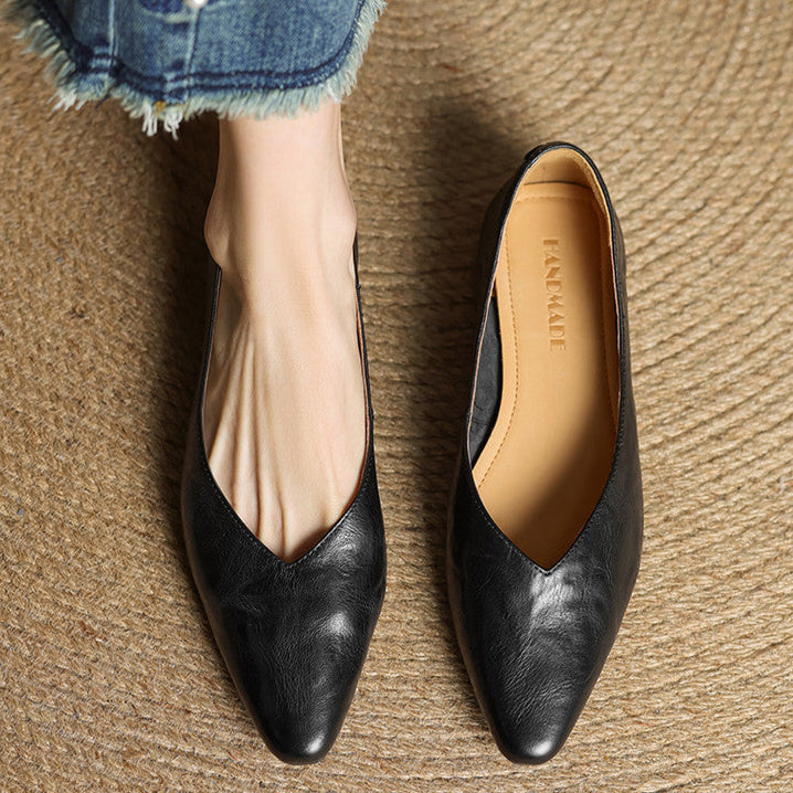 CÉLESTE | Leather Flat