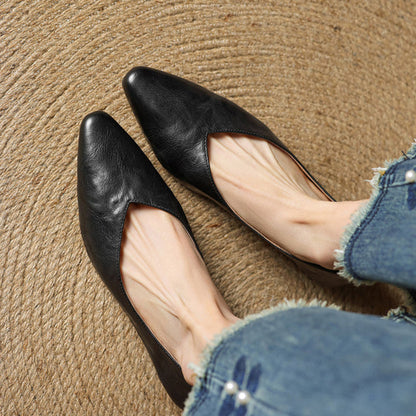 CÉLESTE | Leather Flat