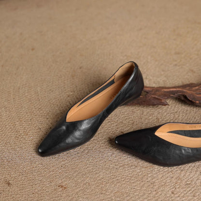 CÉLESTE | Leather Flat