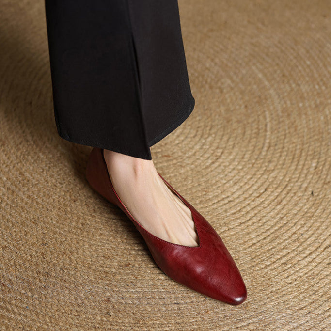 CÉLESTE | Leather Flat