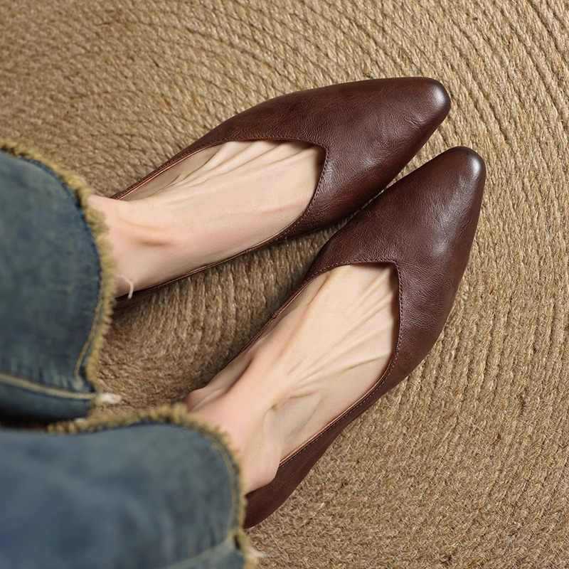 CÉLESTE | Leather Flat