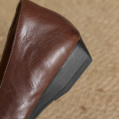 CÉLESTE | Leather Flat