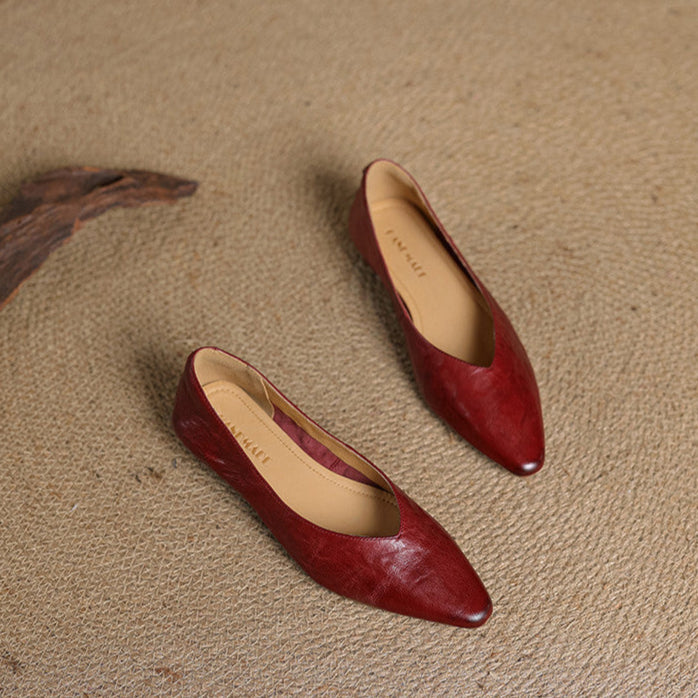 CÉLESTE | Leather Flat